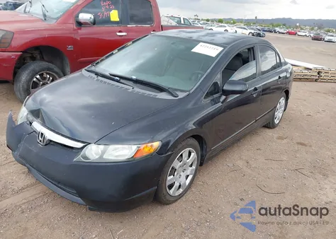2007 Honda Civic Lx from USA, damaged, VIN 1HGFA16597L111785